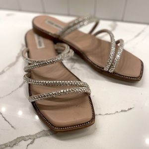 Steve Madden Sparkle Sequin Sandals